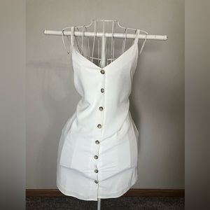 Naked Zebra White Dress - great for brides!!!